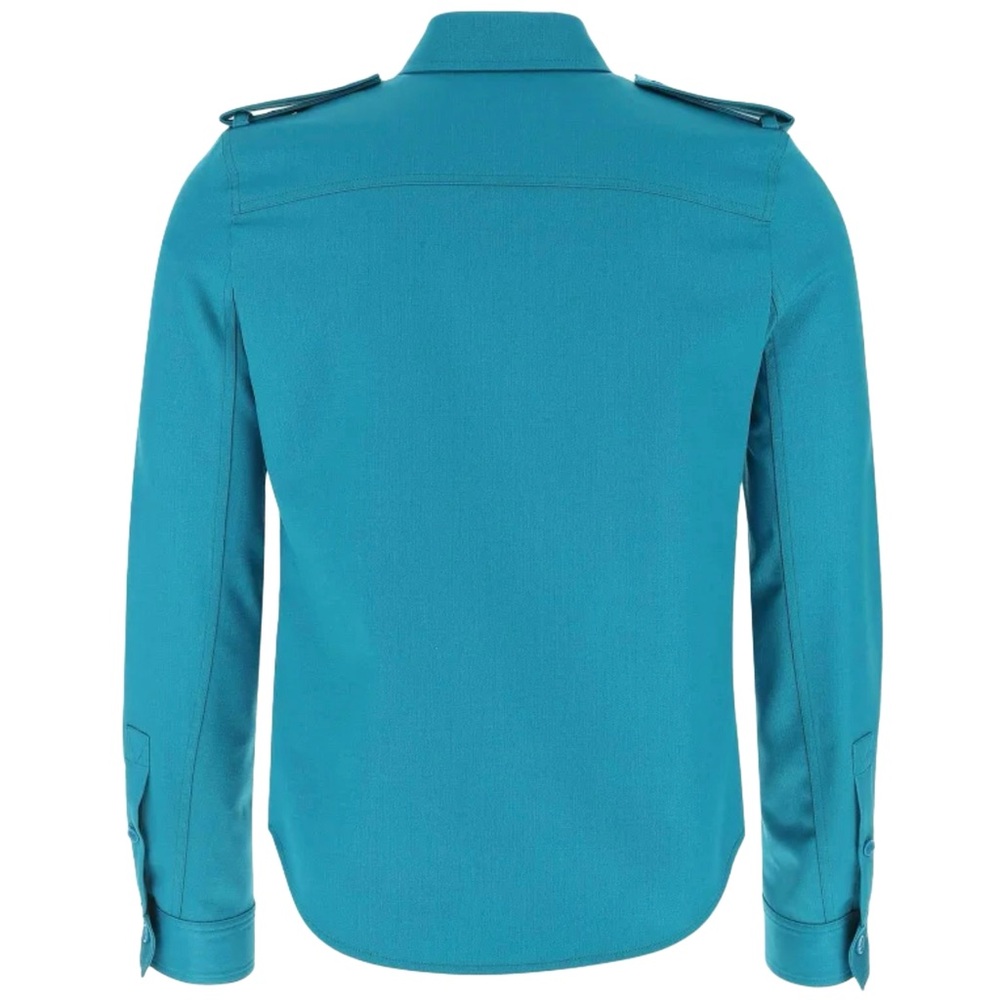 Bottega Veneta Wool Epaulette Shirt - Picture 7 of 7
